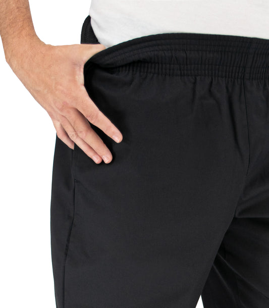 Culinary Master Men's Stretch Waist Drawstring Chef Pants