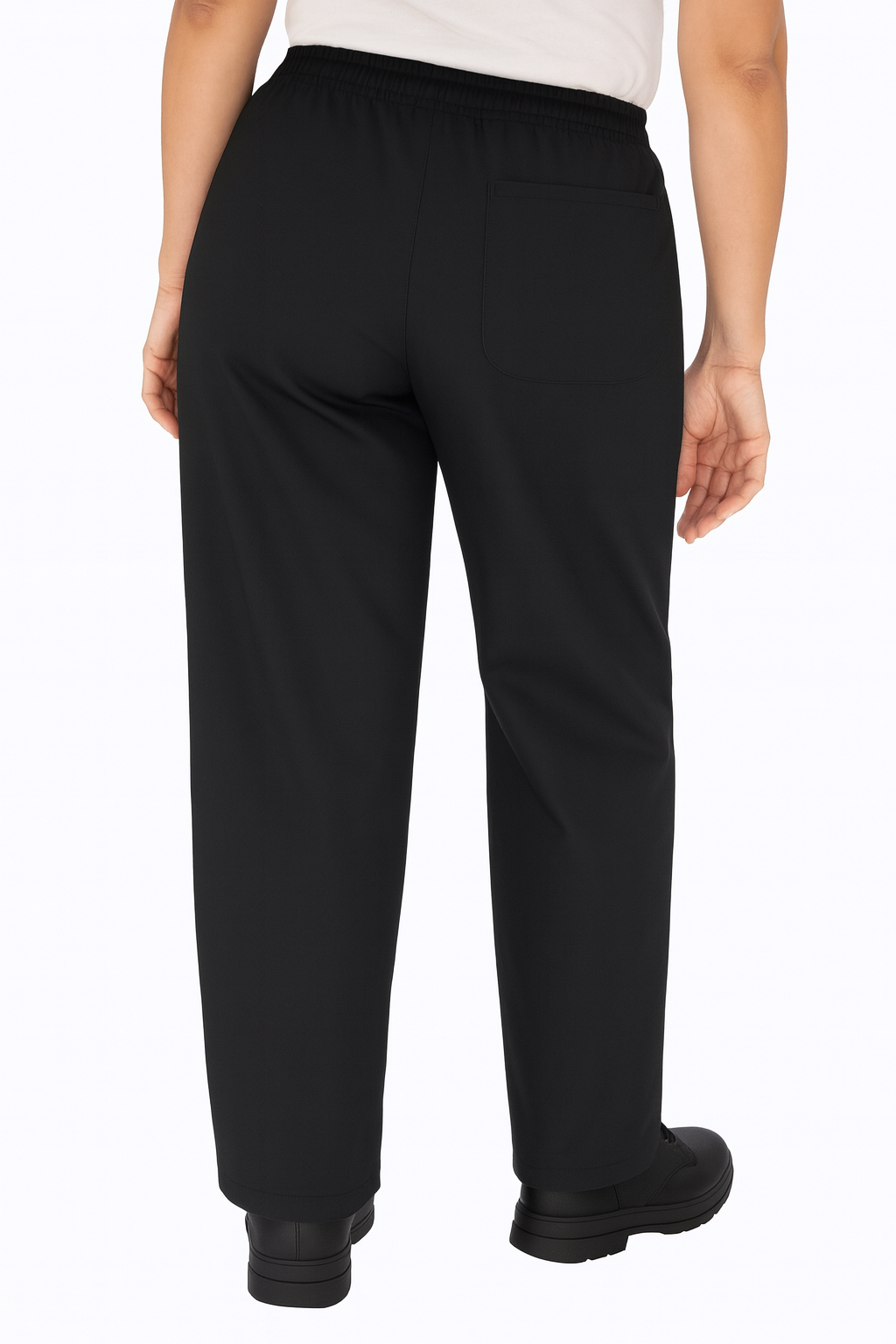 Culinary Master Women's Stretch Waist Drawstring Chef Pants