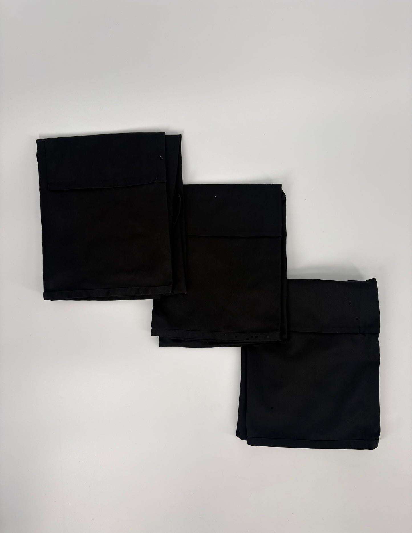 Culinary Master Single Pocket 3-Pack Aprons