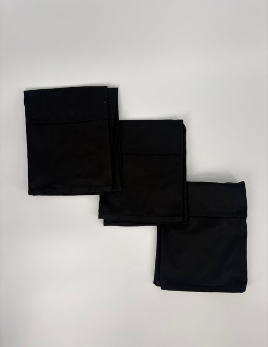 Culinary Master Single Pocket 3-Pack Aprons