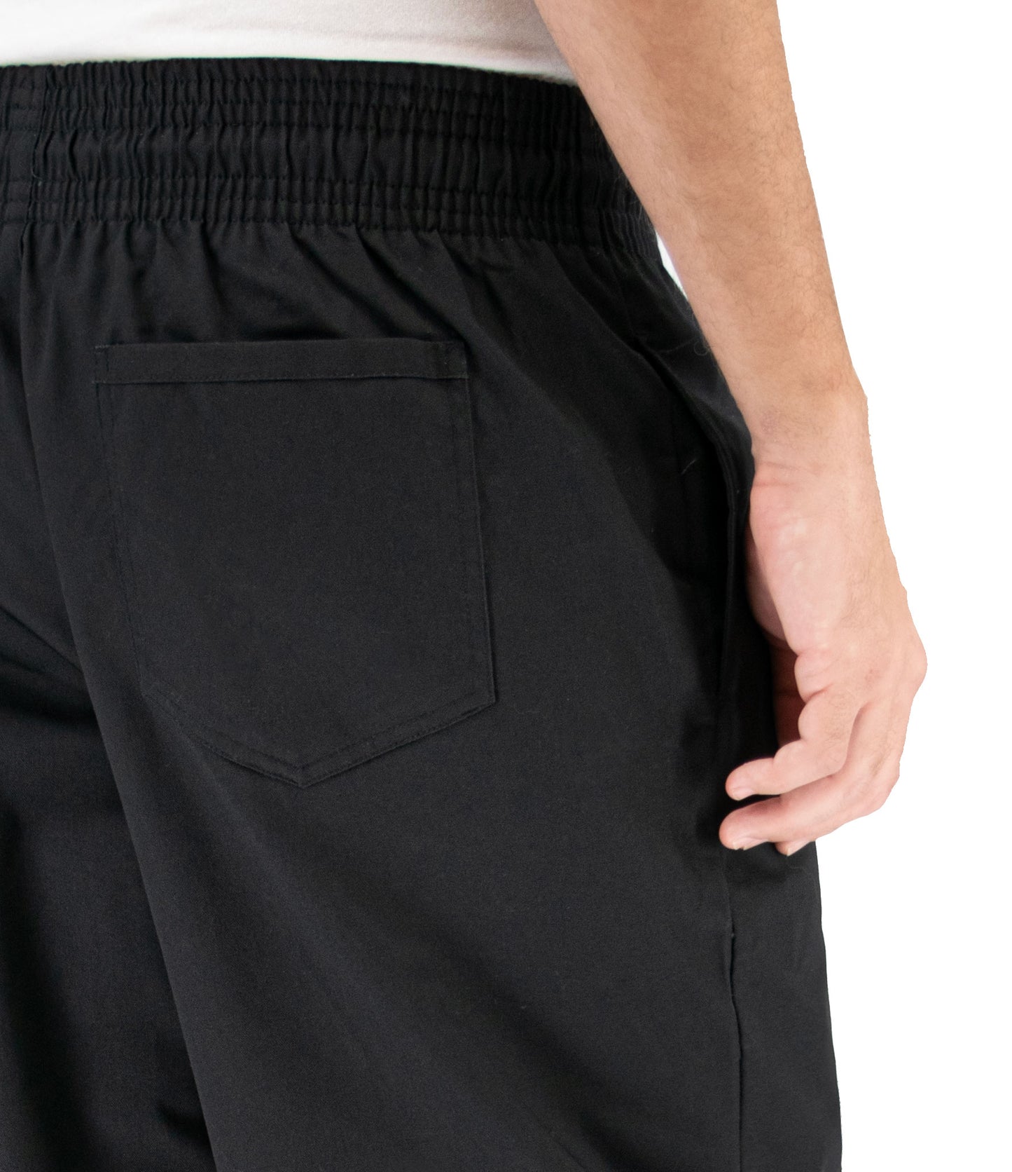 Culinary Master Men's Stretch Waist Drawstring Chef Pants