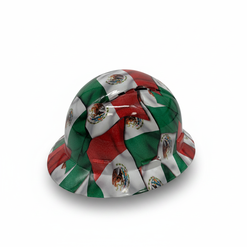 Mexico Hard Hat White BG 1