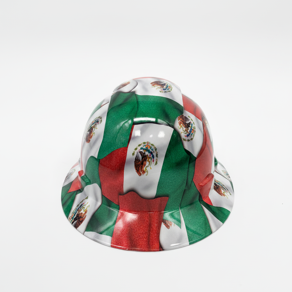 Mexico Hard Hat White BG 2