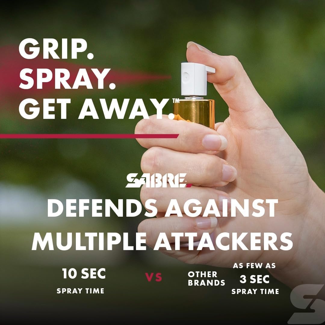 Sabre Pepper Spray Lipstick Design