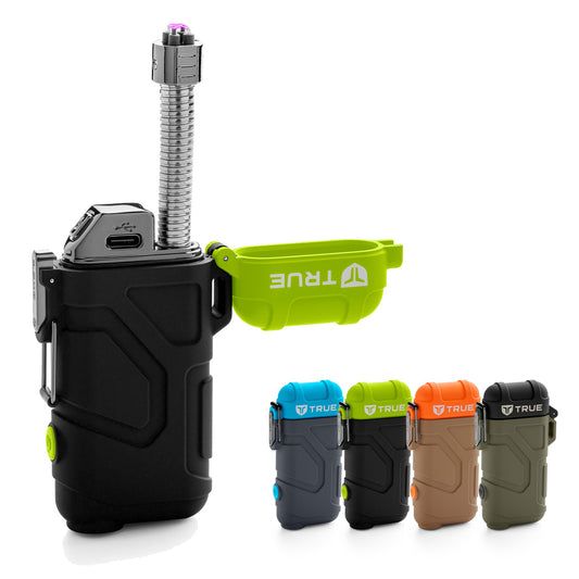 True Plasma Lighter XRL - Extendable, Flexible, Windproof w/Built-in Flashlight