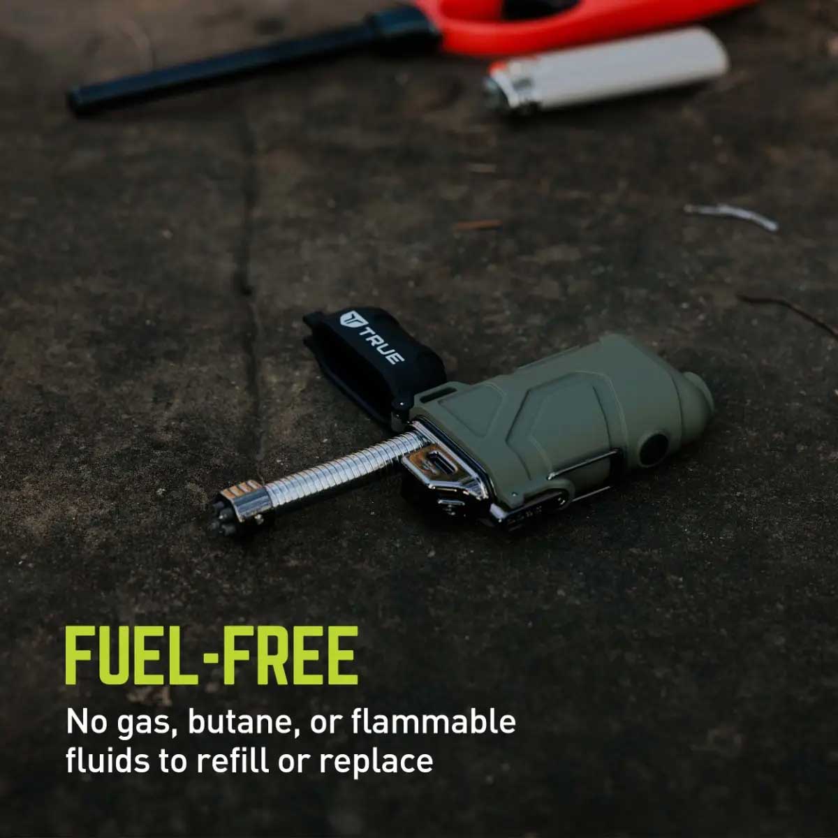 True Plasma Lighter XRL - Extendable, Flexible, Windproof w/Built-in Flashlight
