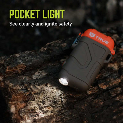 True Plasma Lighter XRL - Extendable, Flexible, Windproof w/Built-in Flashlight