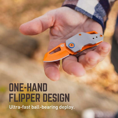 True Berm Keychain Flipper Knife