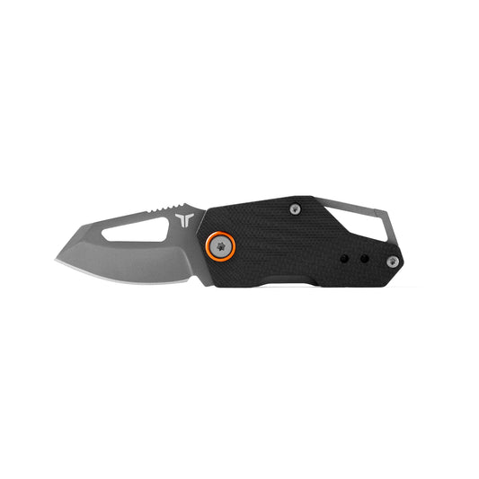 True Berm Keychain Flipper Knife - Black